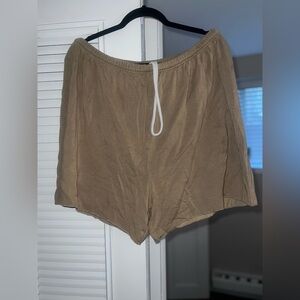 Aerie Cozy Tan Lounge Shorts